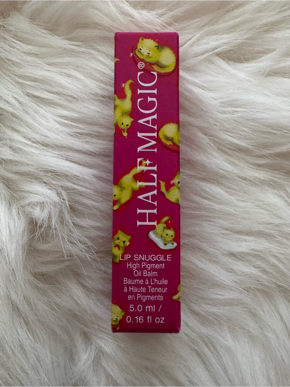 🆕 Half Magic Lip Snuggle High Pigment Oil Balm — Killa Meows (Medium Cool Brown)